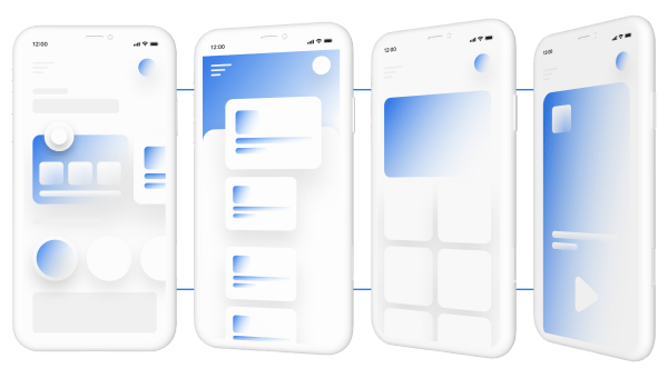 Pre-made features in an app